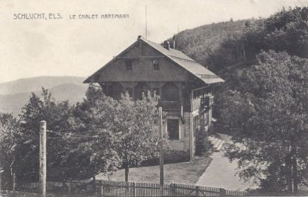 Col de la Schlucht Chalet Hartmann day scene